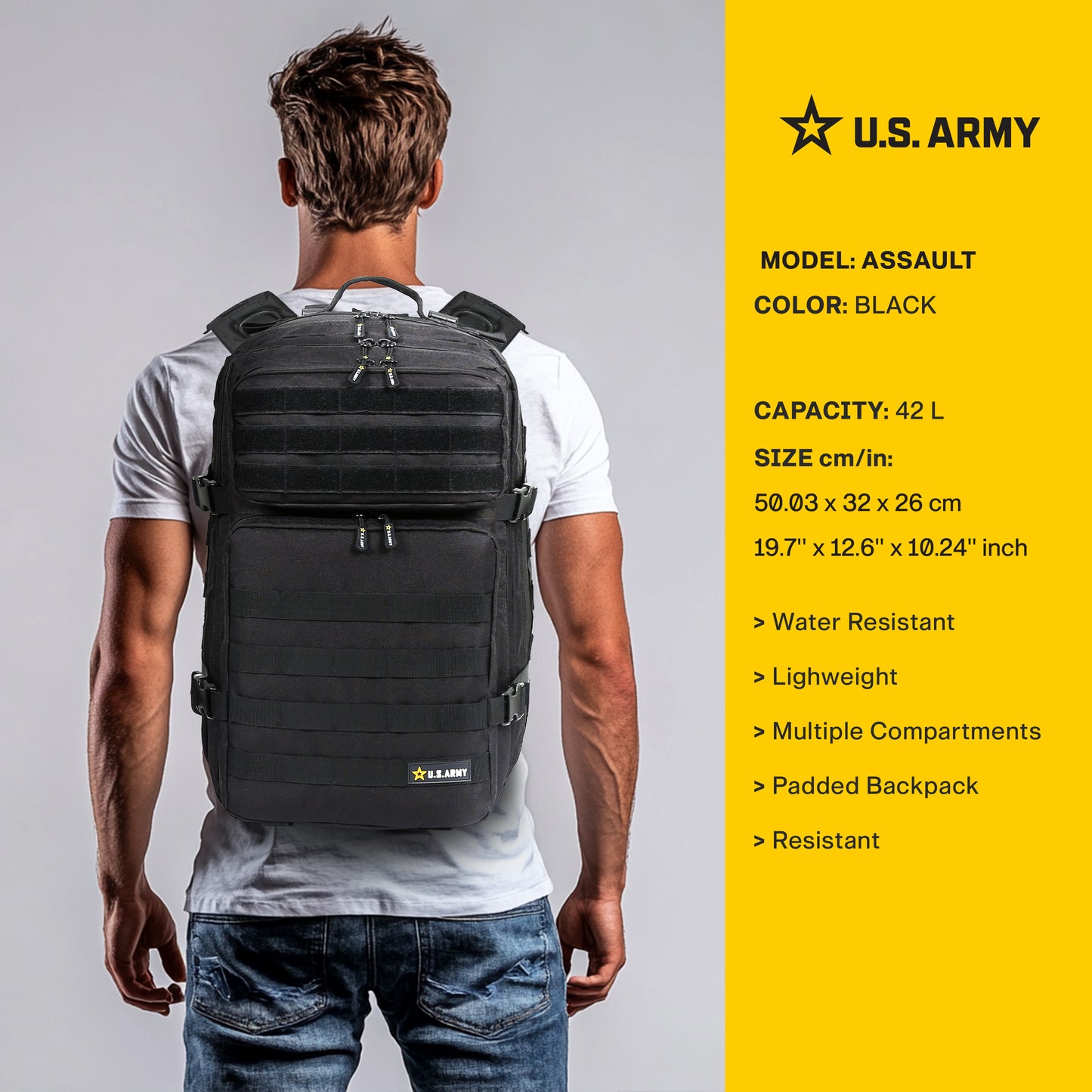 U.S. Army Assault Backpack 42L