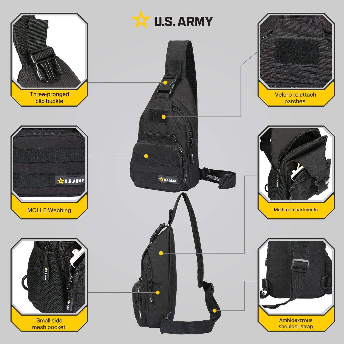 U.S. Army Delta Sling Bag