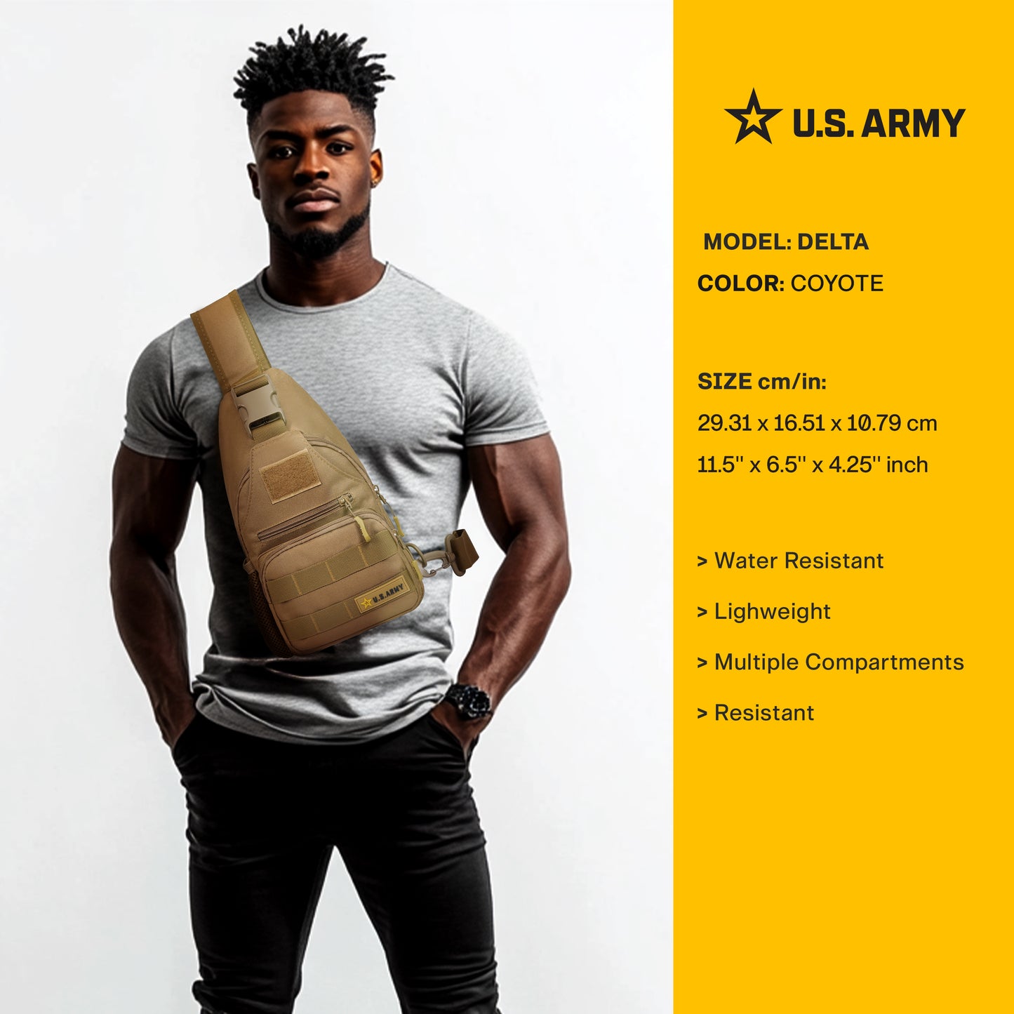 U.S. Army Delta Sling Bag