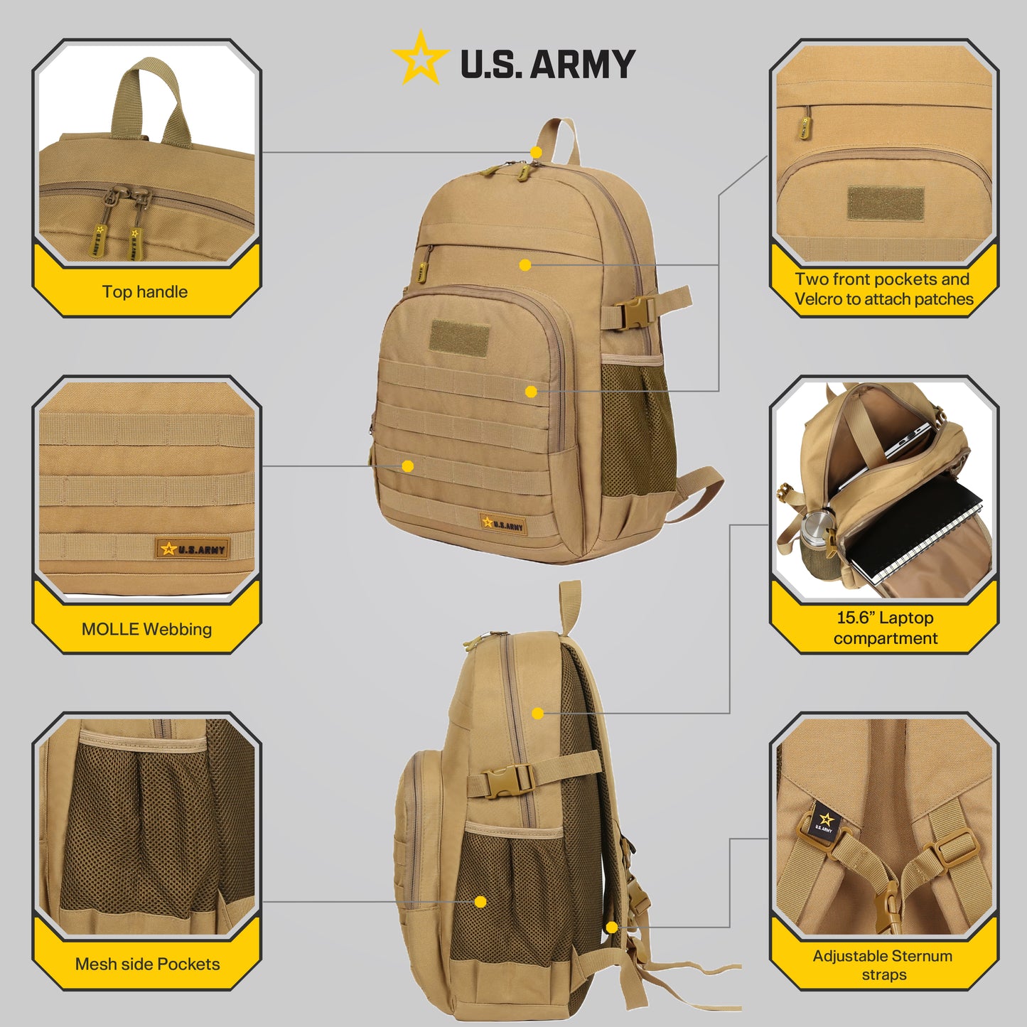 U.S. Army Tango Backpack 22L