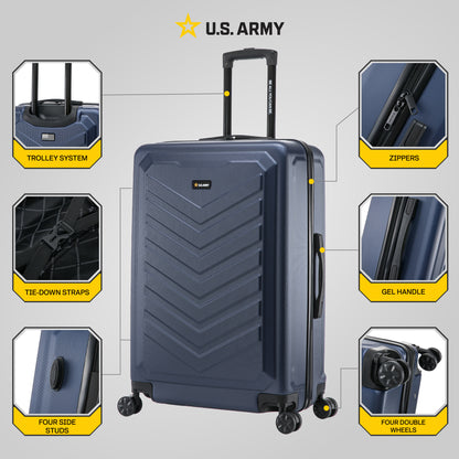 U.S. ARMY FOX 28" Large Suitcase