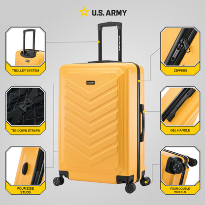 U.S. ARMY FOX 28" Large Suitcase