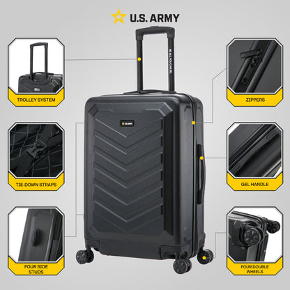 U.S. ARMY FOX 24" Medium Suitcase