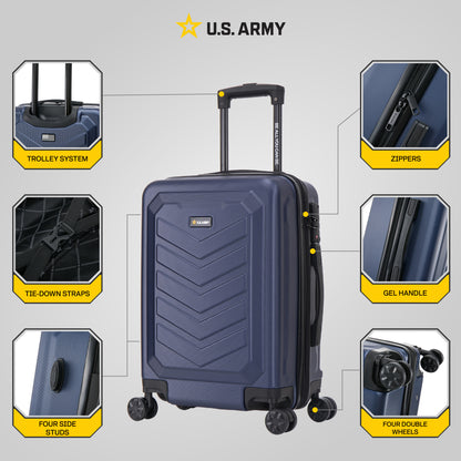 U.S. ARMY FOX 20" Carry-On Suitcase