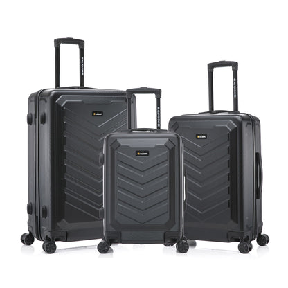 U.S. ARMY FOX 3-Piece Luggage Set 20”/24”/28”