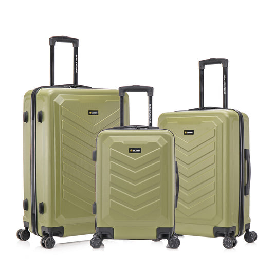 U.S. ARMY FOX 3-Piece Luggage Set 20”/24”/28”