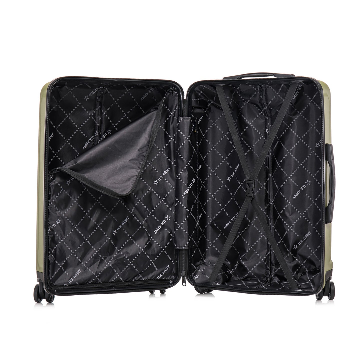 U.S. ARMY FOX 3-Piece Luggage Set 20”/24”/28”