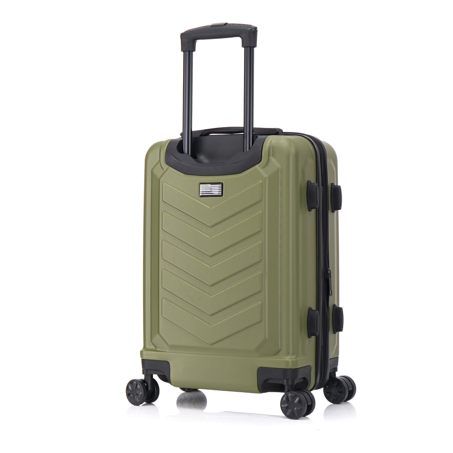 U.S. ARMY FOX PRO 20" Expandable Carry-On Suitcase with TSA Lock