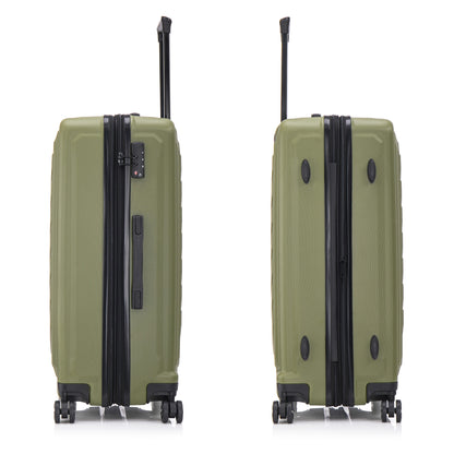 U.S. Army FOX PRO 3-Piece Luggage Set 20"/24"/28" Expandable Suitcases with TSA Lock